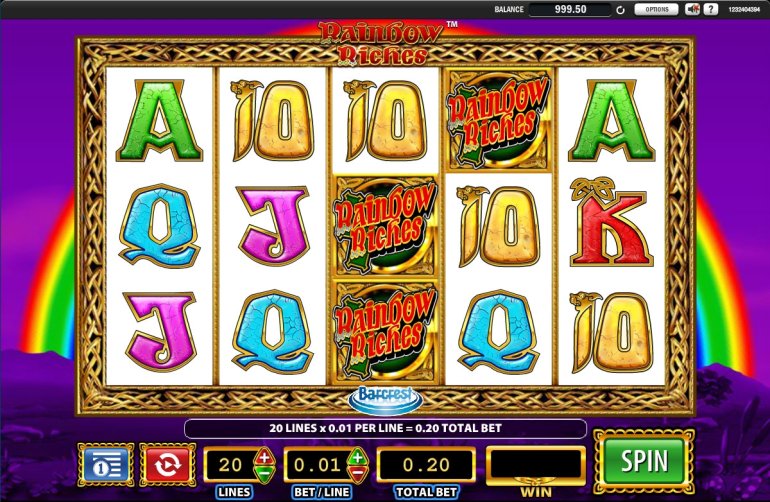 Slot machine Rainbow Riches